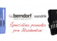 Špeciálna ponuka pre študentov od Berndorf Sandrik s.r.o