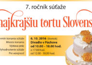 O najkrajšiu tortu Slovenska 2016