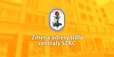Zmena adresy sídla centrály SZKC