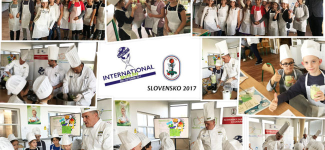 Medzinárodný deň kuchárov 2017 detí zo ZŠ na Mudroňovej