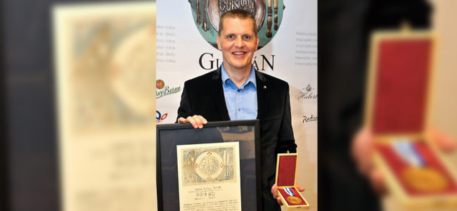 Prestížne ocenenie“ GURMAN AWARD GRAND PRIX 2018 – cena za celoživotné dielo“ bolo udelené prezidentovi  SZKC Vojtovi Artzovi