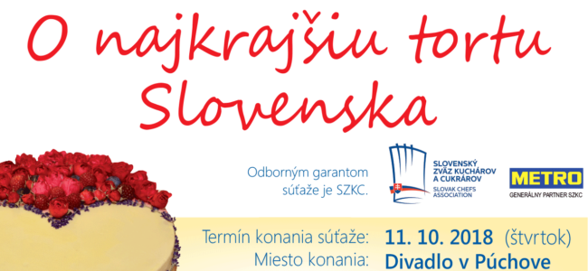 Najkrajšia torta Slovenska 2018