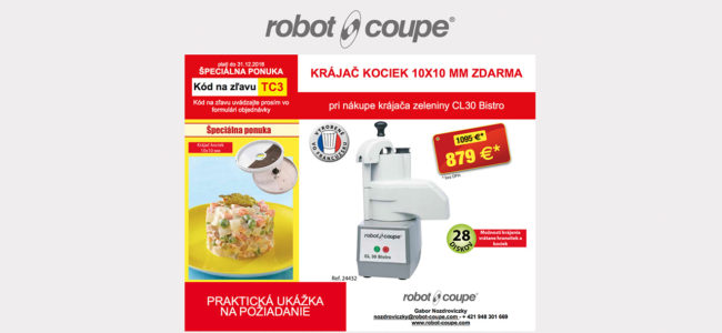 Ponuka od firmy Robot-Coupe – Krájač zeleniny