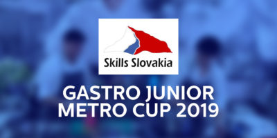 Vyhlásenie súťaže Skills Slovakia Gastro Junior METRO CUP 2019/2020