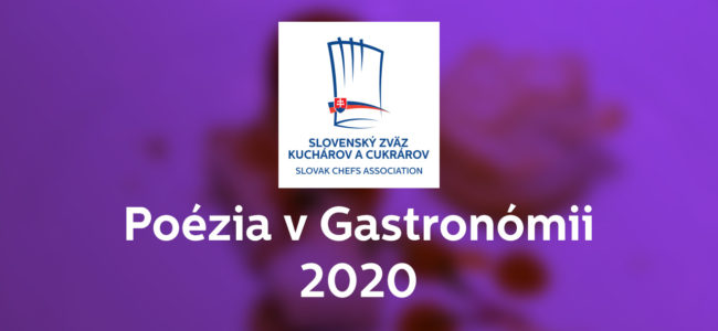 Vyhlásenie súťaže Poézia v Gastronómii 2020