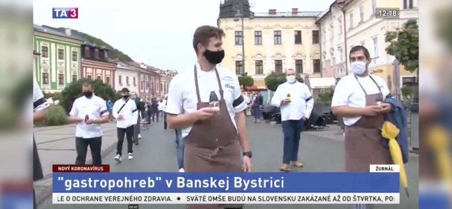 Protest kuchárov BB