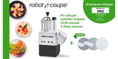 Spoločnosť Robot Coupe ponúka akciu pre odberateľov zo Slovenskej republiky