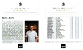 Gurmán AWARD 2024 - Kuchár roka a EBENICA best 20 chefs